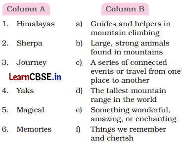A Journey to the Magical Mountains Class 4 Question Answer English Santoor Chapter 11 4