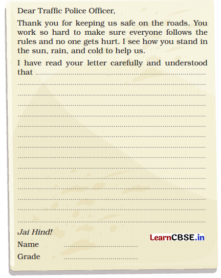 Be Smart, Be Safe Class 4 Question Answer English Santoor Chapter 3 6
