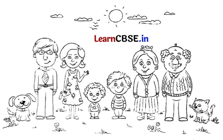 Class 3 EVS Chapter 1 Question Answer in Hindi मेरा परिवार और मित्र 14