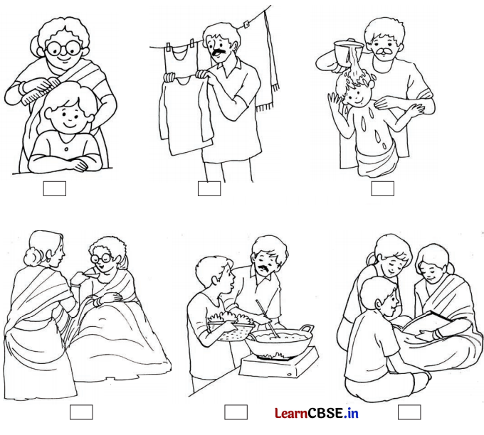 Class 3 EVS Chapter 1 Question Answer in Hindi मेरा परिवार और मित्र 2