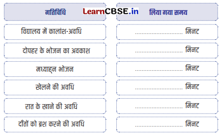 Class 3 Maths Chapter 13 Solutions in Hindi समय-समय की बात 11
