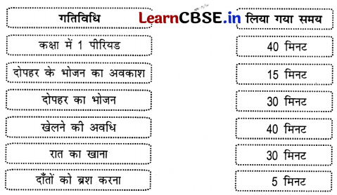 Class 3 Maths Chapter 13 Solutions in Hindi समय-समय की बात 13
