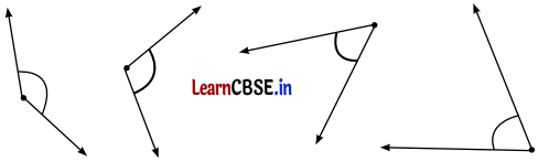 Class 6 Maths Chapter 2 Solutions in Hindi रेखाएँ और कोण Page 21 Q1