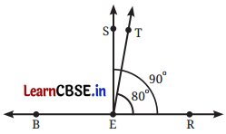 Class 6 Maths Chapter 2 Solutions in Hindi रेखाएँ और कोण Page 53 Q1