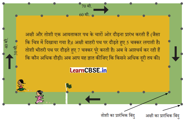Class 6 Maths Chapter 6 Solutions in Hindi परिमाप और क्षेत्रफल Page 133 Q3