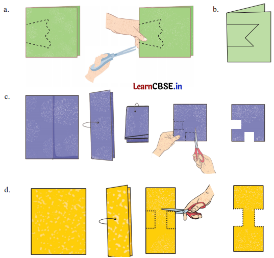Class 6 Maths Chapter 9 Solutions in Hindi सममिति Page 223 Q4