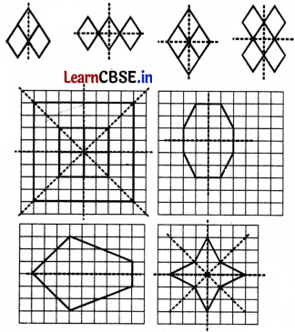 Class 6 Maths Chapter 9 Solutions in Hindi सममिति Page 223 Q7.1