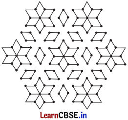 Class 6 Maths Chapter 9 Solutions in Hindi सममिति Page 223 Q8