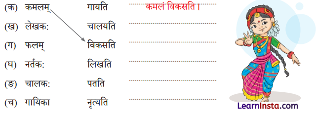 Class 6 Sanskrit Chapter 2 Question Answer Solutions एषः कः एषा का एतत् किम् 13