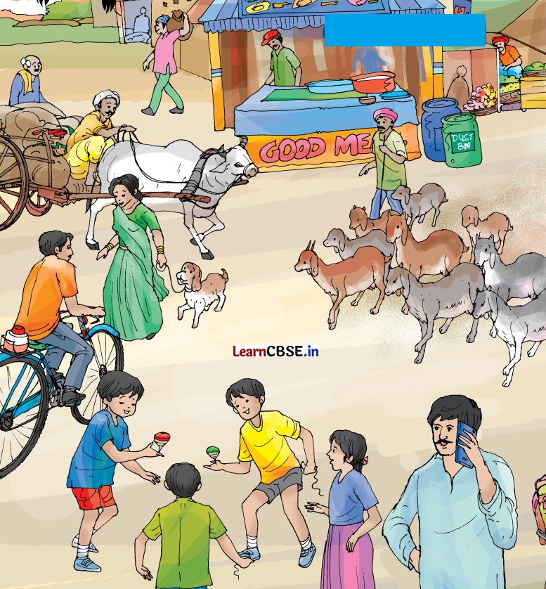 NCERT Class 3 English Santoor Chapter 10 Question Answer Night Page 103 Q1