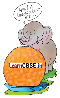 NCERT Class 3 English Santoor Chapter 7 Question Answer The Big Laddoo Page 72 Q1