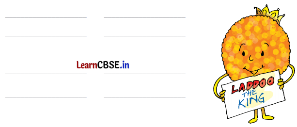 NCERT Class 3 English Santoor Chapter 7 Question Answer The Big Laddoo Page 73 Q1.1