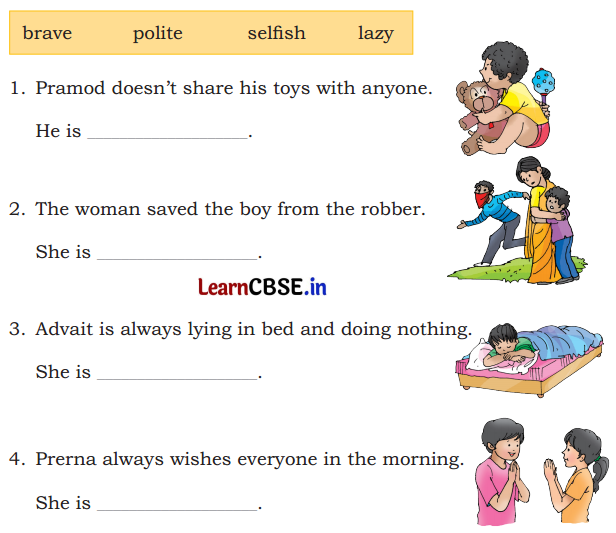 NCERT Class 3 English Santoor Chapter 9 Question Answer Madhu’s Wish Page 94 Q3