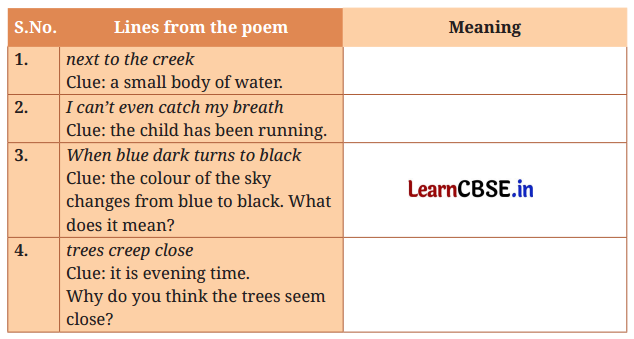 NCERT Class 6 English Poorvi Chapter 11 Question Answer The Winner Page 116 Q1