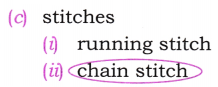 NCERT Class 6 English Poorvi Chapter 15 Question Answer Ila Sachani Embroidering Dreams With Her Feet Page 158 Q1.2