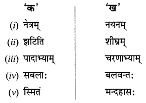 NCERT Class 6 Sanskrit Deepakam Chapter 14 Question Answer माधवस्य प्रियम् अङ्गम् 1.9