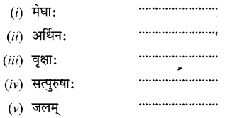 NCERT Class 6 Sanskrit Deepakam Chapter 15 Question Answer वृक्षाः सत्पुरुषाः इव 1.9