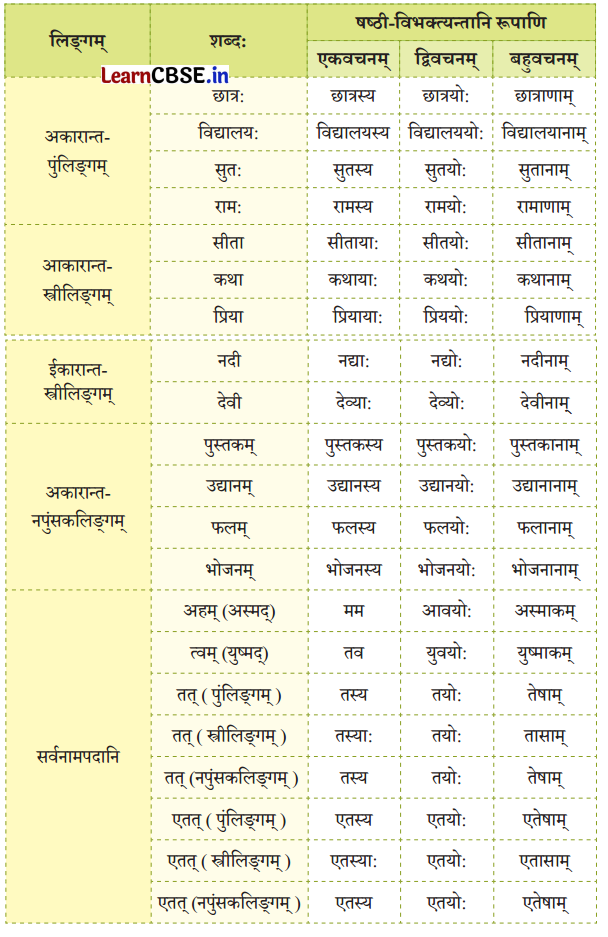 NCERT Class 6 Sanskrit Deepakam Chapter 9 Question Answer यो जानाति सः पण्डितः 1.1