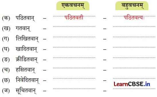 NCERT Class 7 Sanskrit Chapter 5 Question Answer Solutions सेवा हि परमो धर्मः 1