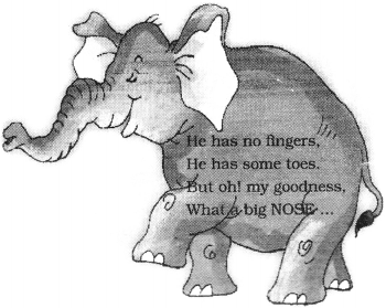 NCERT Solutions for Class 2 English Chapter 10 Zoo Manners Let's Sing and Act Q1