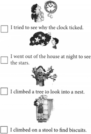 NCERT Solutions for Class 2 English Chapter 12 Mr. Nobody Lets Share Q1