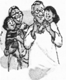 NCERT Solutions for Class 2 English Chapter 18 Granny Granny Please Comb My Hair Lets Talk Q1