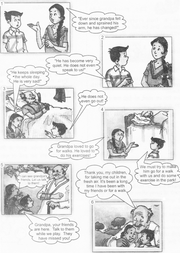 NCERT Solutions for Class 2 English Chapter 19 The Magic Porridge Pot Lets Eat Q4