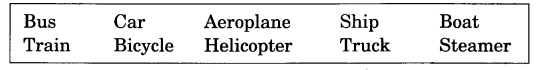 NCERT Solutions for Class 3 English Unit 6 Trains Word Building Q1