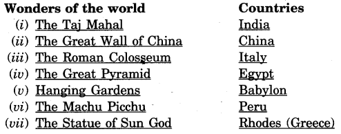 NCERT Solutions for Class 5 English Unit 9 Chapter 2 Around The World 5