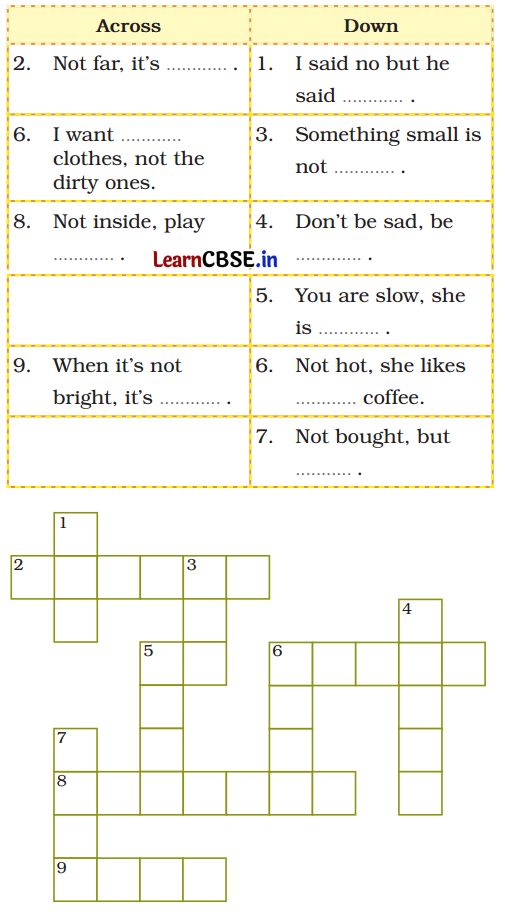 Papa’s Spectacles Class 5 Question Answer English Santoor Chapter 1 6