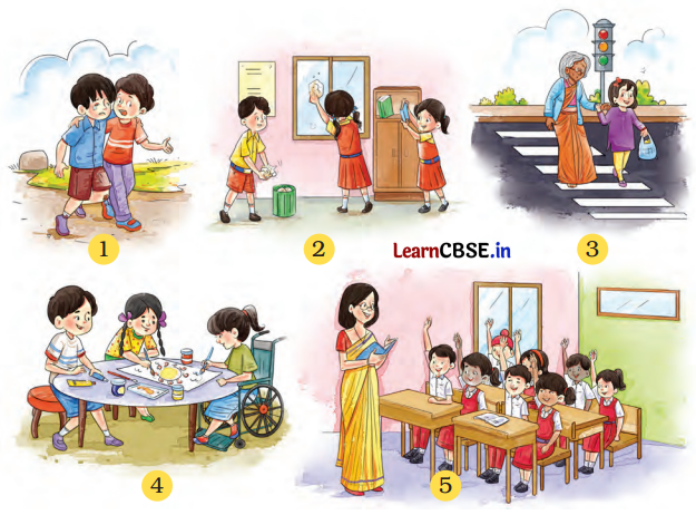 Together We Can Class 4 Question Answer English Santoor Chapter 1 6