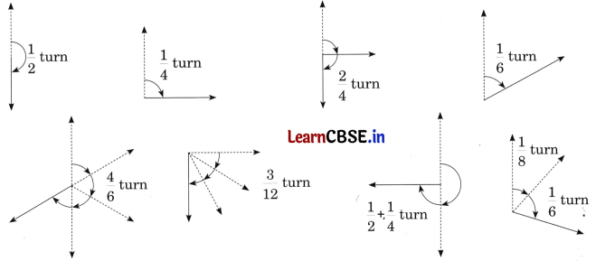 Angles as Turns Class 5 Solutions Question Answer Maths Chapter 3 34