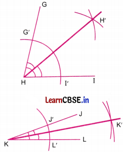 Constructions and Tilings Class 7 Solutions Maths Ganita Prakash Part 2 Chapter 6 Page 144 Q1.1