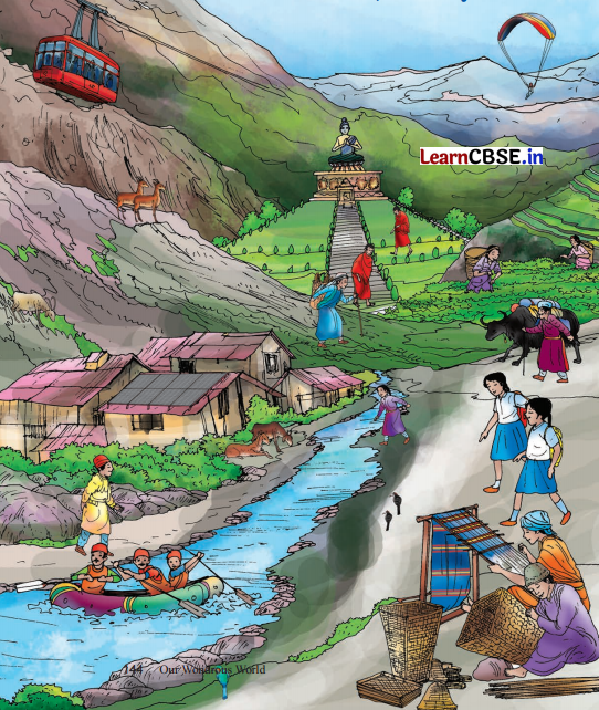 Different Lands, Different Lives Class 4 Question Answer EVS Chapter 9 10.