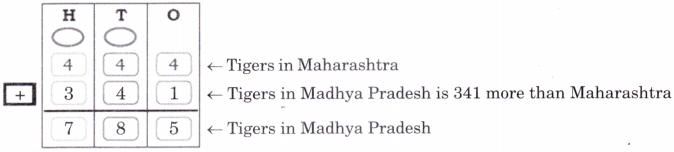 Elephants, Tigers, and Leopards Class 4 Solutions Question Answer Maths Chapter 10 11