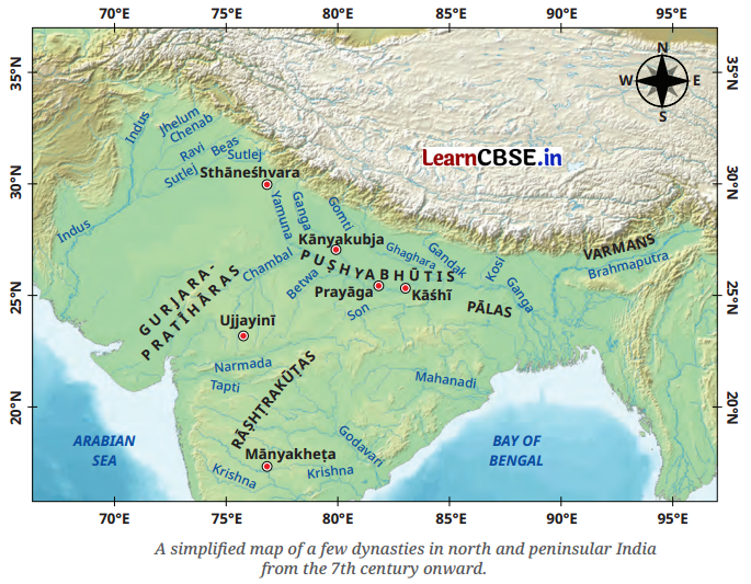 Empires and Kingdoms 6th to 10th Centuries Class 7 Questions and Answers Social Science Part 2 Chapter 3 3