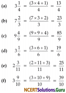 Fractions Class 6 Solutions Question Answer Page 163 Q1