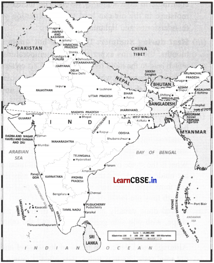 Geographical Diversity of India Class 7 Questions and Answers Social Science Chapter 1 - 2