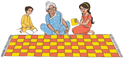 Grandmother’s Quilt Class 5 Solutions Question Answer Maths Chapter 11 5