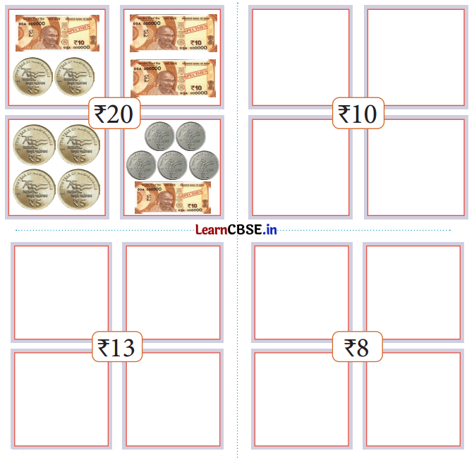 Joyful Mathematics Class 1 Solutions Chapter 12 How Much Can We Spend (Money) 10