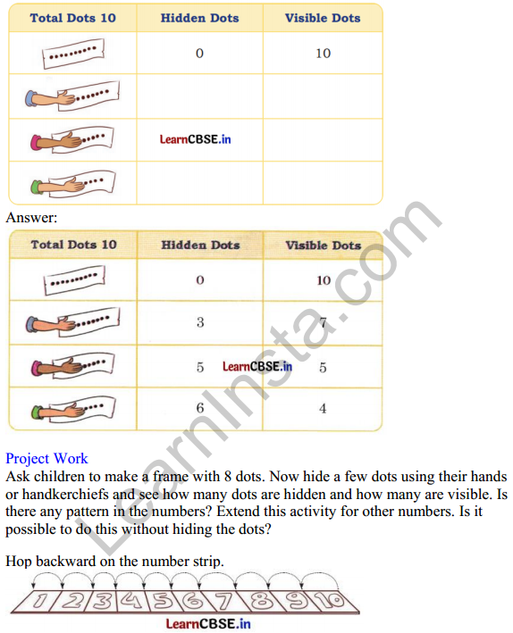 Joyful Mathematics Class 1 Solutions Chapter 5 How Many (Addition and Subtraction of Single Digit Numbers) 18