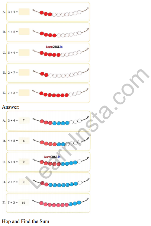 Joyful Mathematics Class 1 Solutions Chapter 5 How Many (Addition and Subtraction of Single Digit Numbers) 6