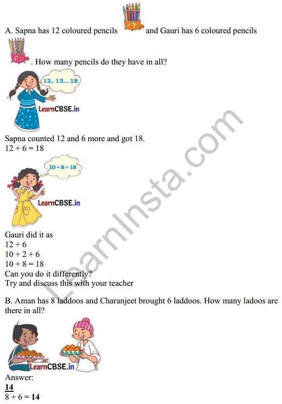 Joyful Mathematics Class 1 Solutions Chapter 6 Vegetable Farm (Addition and Subtraction up to 20) 4