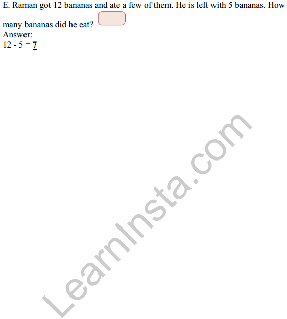 Joyful Mathematics Class 1 Solutions Chapter 6 Vegetable Farm (Addition and Subtraction up to 20) 9