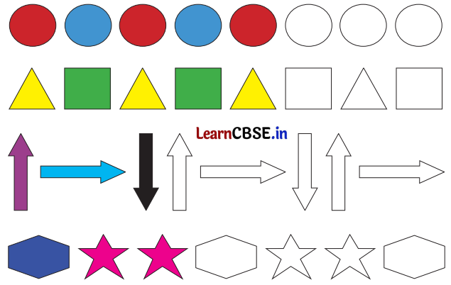 Joyful Mathematics Class 1 Solutions Chapter 9 Utsav (Patterns) 6