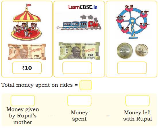 Joyful Mathematics Class 2 NCERT Solutions Chapter 10 Fun at the Fair (Money) 1