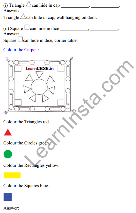 Joyful Mathematics Class 2 Solutions Chapter 4 Shadow Story (Togalu) (2D Shapes) 4