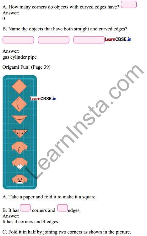 Joyful Mathematics Class 2 Solutions Chapter 4 Shadow Story (Togalu) (2D Shapes) 7