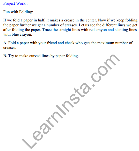 Joyful Mathematics Class 2 Solutions Chapter 5 Playing with Lines (Orientations of a Line) 8