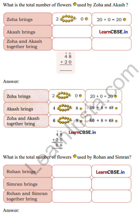 Joyful Mathematics Class 2 Solutions Chapter 6 Decoration for Festival.2